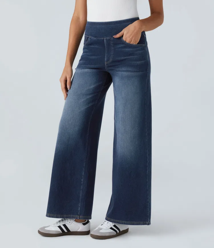 Mel™ High-Waist Komfort-Jeans – Der perfekte Mix aus Komfort und Stil!