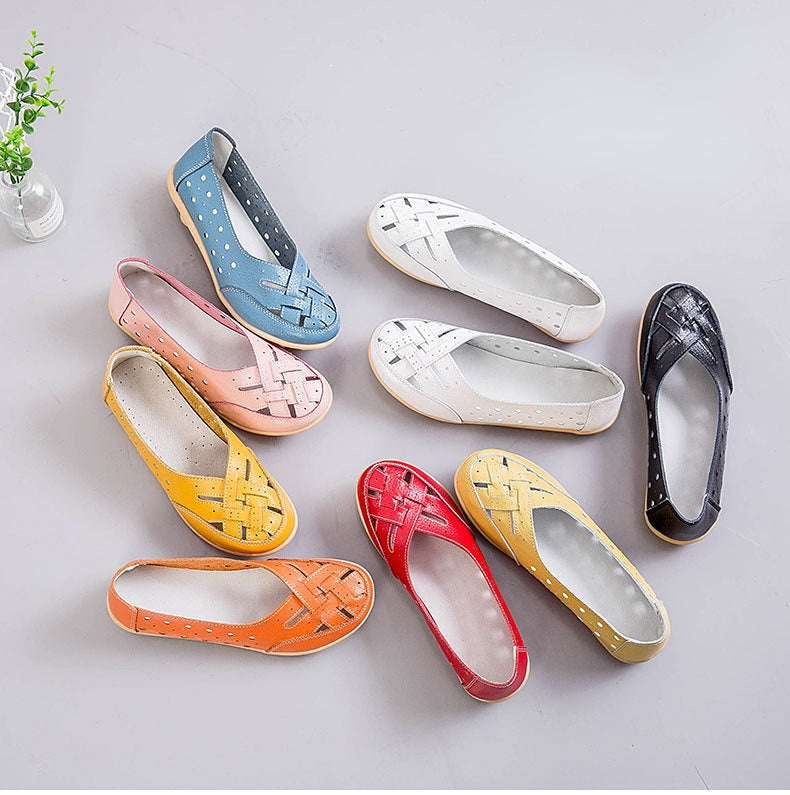 Lieve™ Orthopädische Sandalen aus Leder | Bewegen Sie sich heute schmerzfrei!
