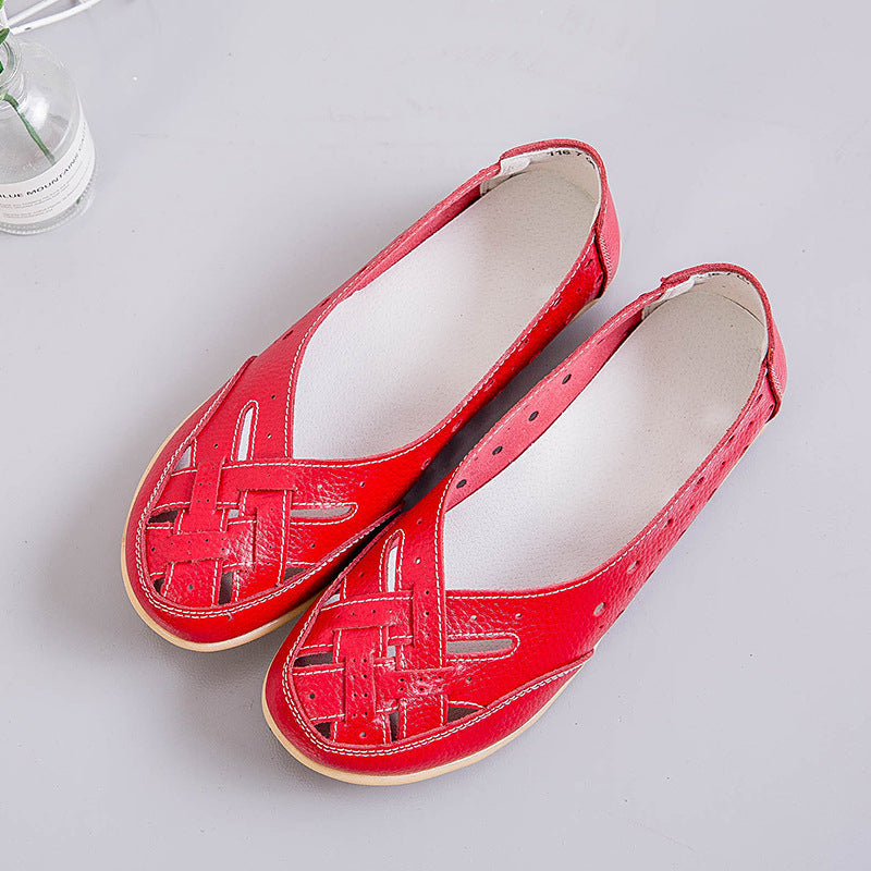 Lieve™ Orthopädische Sandalen aus Leder | Bewegen Sie sich heute schmerzfrei!