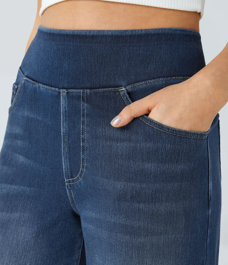 Mel™ High-Waist Komfort-Jeans – Der perfekte Mix aus Komfort und Stil!