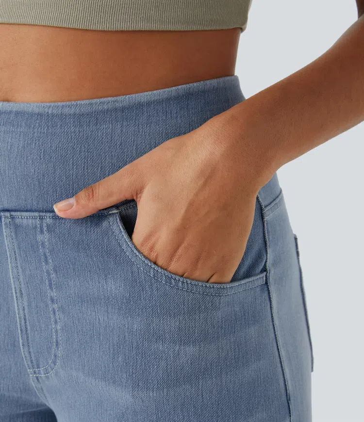 Mel™ High-Waist Komfort-Jeans – Der perfekte Mix aus Komfort und Stil!