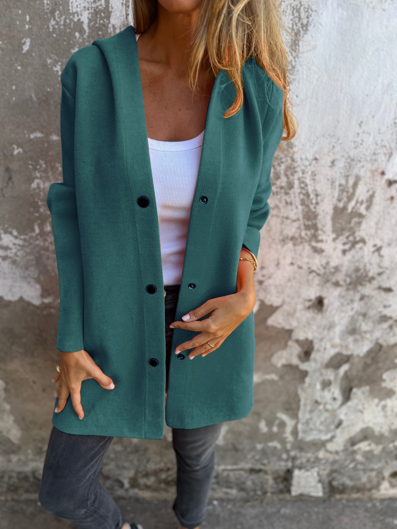 Mona™ Lässige Kapuzenjacke – Ihr neues Lieblingsstück für mehr Komfort und Stil