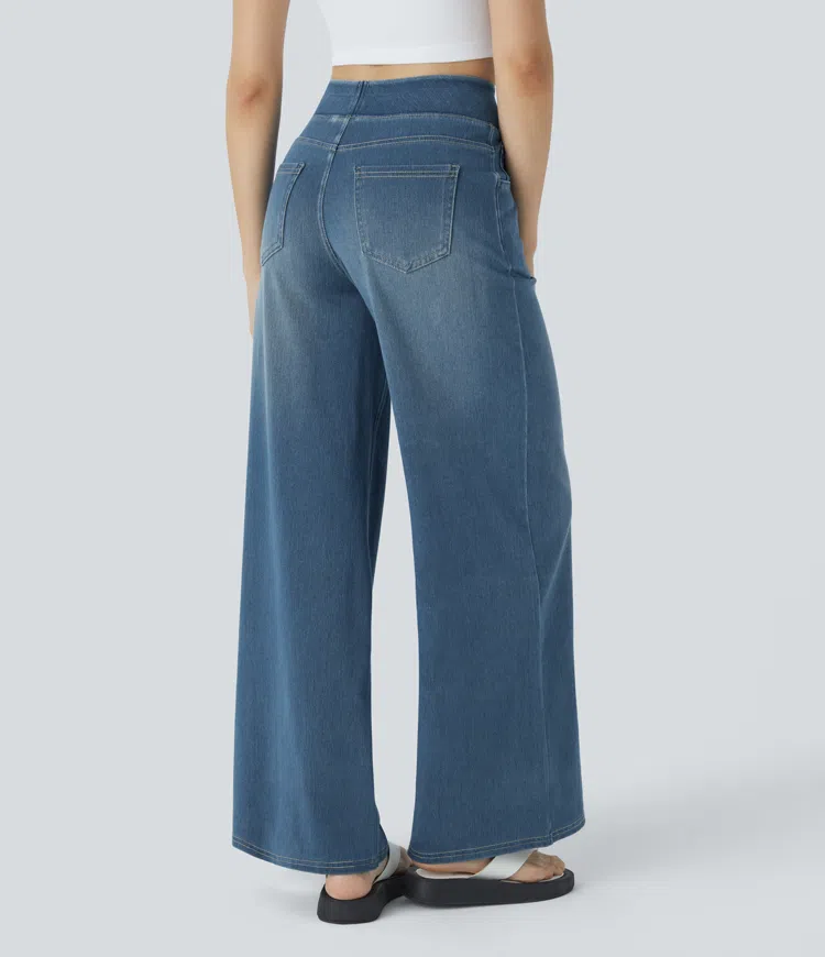 Mel™ High-Waist Komfort-Jeans – Der perfekte Mix aus Komfort und Stil!