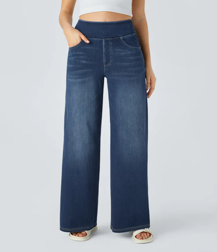 Mel™ High-Waist Komfort-Jeans – Der perfekte Mix aus Komfort und Stil!
