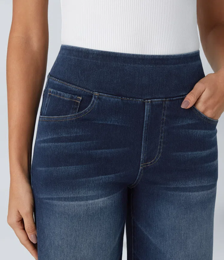 Mel™ High-Waist Komfort-Jeans – Der perfekte Mix aus Komfort und Stil!