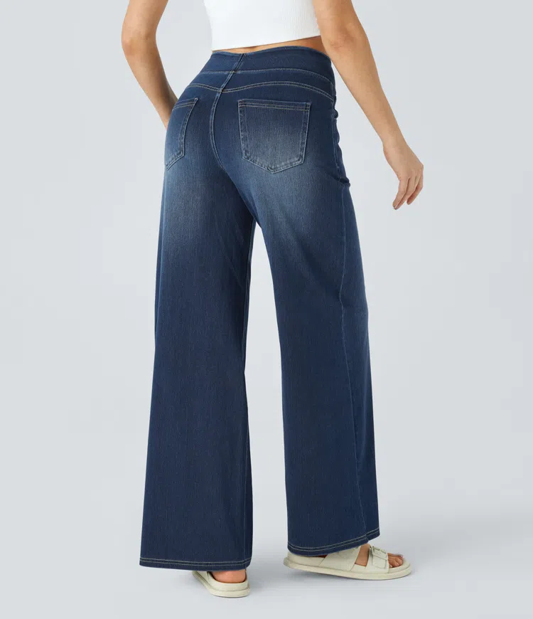 Mel™ High-Waist Komfort-Jeans – Der perfekte Mix aus Komfort und Stil!