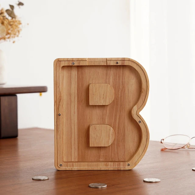 MoneyStar™ Buchstaben-Spardose - Das perfekte Geschenk für Ihr Kind!