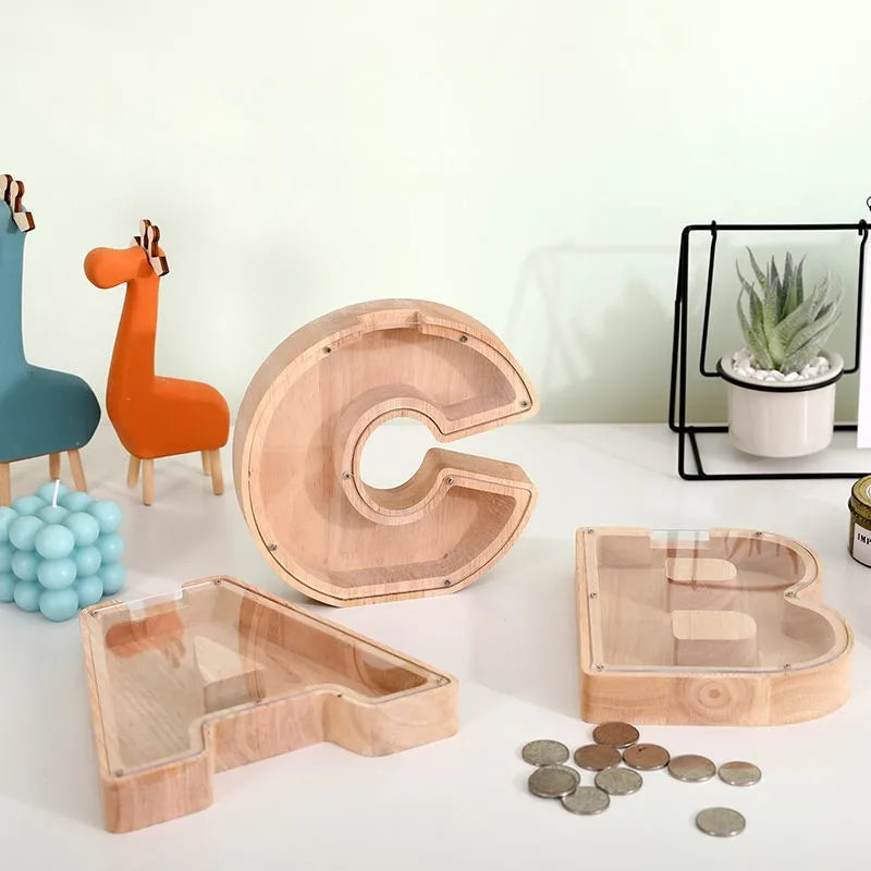 MoneyStar™ Buchstaben-Spardose - Das perfekte Geschenk für Ihr Kind!