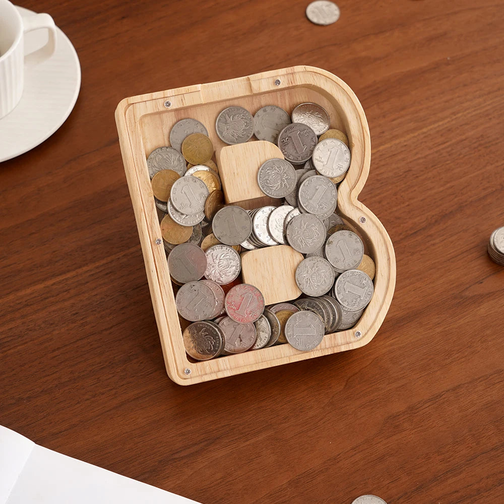 MoneyStar™ Buchstaben-Spardose - Das perfekte Geschenk für Ihr Kind!