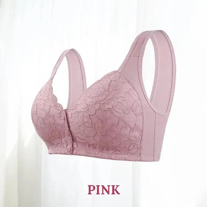 Wireless Lace Front Closure Bra: Stop Wrestling With Back Hooks