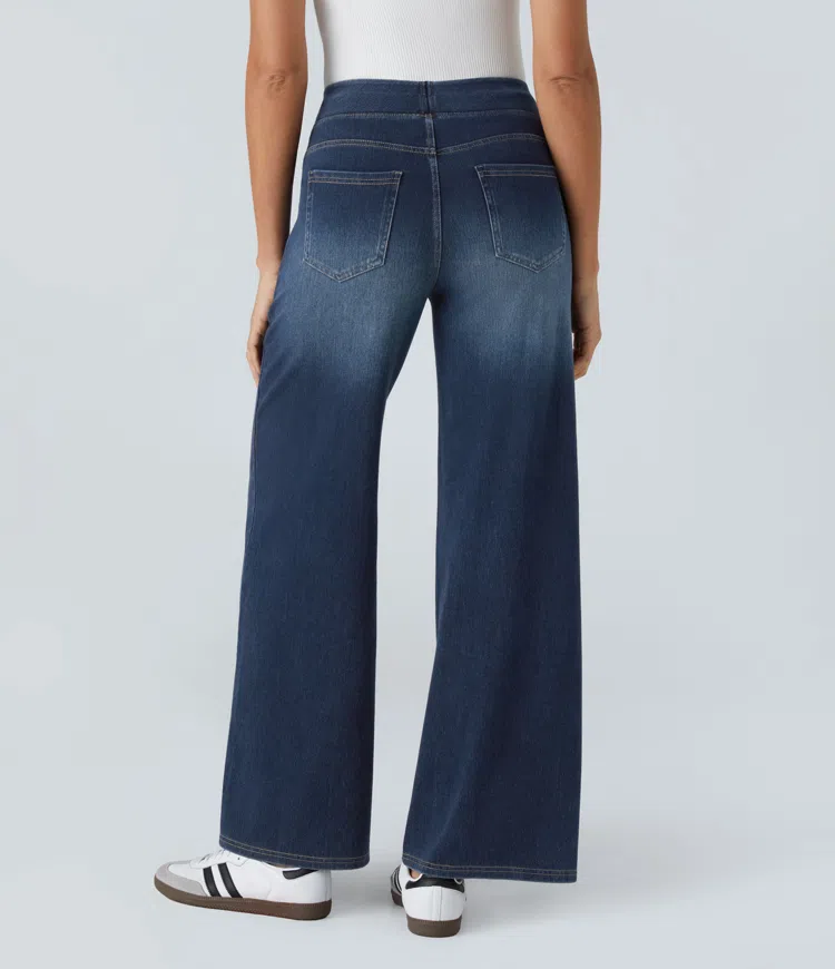 Mel™ High-Waist Komfort-Jeans – Der perfekte Mix aus Komfort und Stil!