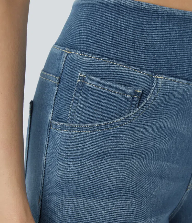 Mel™ High-Waist Komfort-Jeans – Der perfekte Mix aus Komfort und Stil!