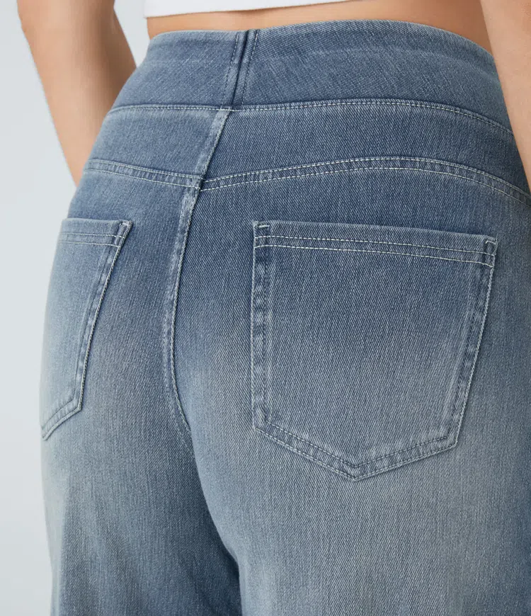 Mel™ High-Waist Komfort-Jeans – Der perfekte Mix aus Komfort und Stil!