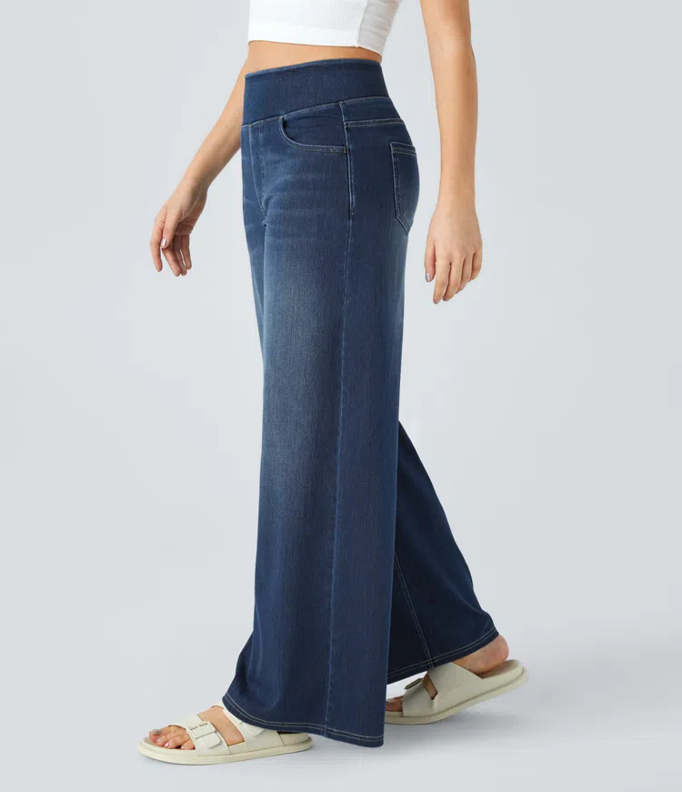 Mel™ High-Waist Komfort-Jeans – Der perfekte Mix aus Komfort und Stil!
