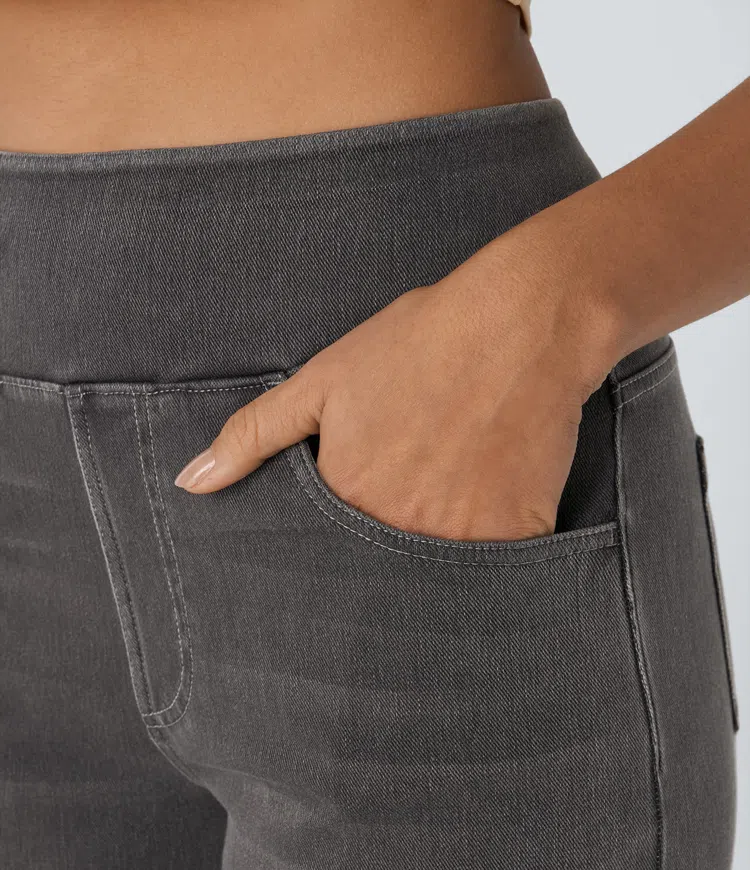 Mel™ High-Waist Komfort-Jeans – Der perfekte Mix aus Komfort und Stil!