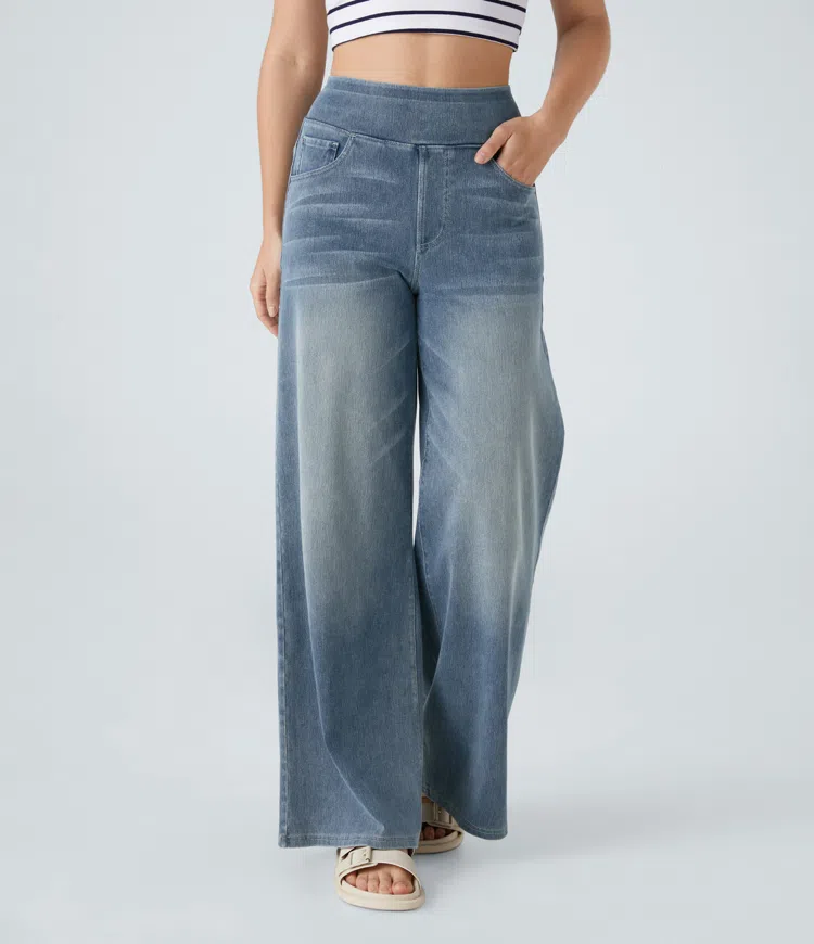 Mel™ High-Waist Komfort-Jeans – Der perfekte Mix aus Komfort und Stil!