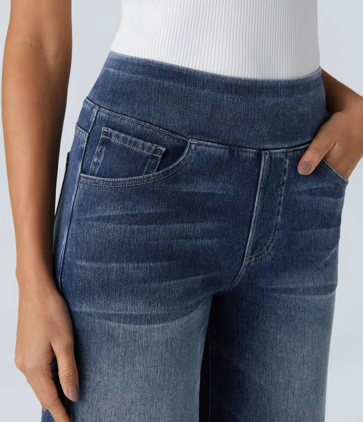 Mel™ High-Waist Komfort-Jeans – Der perfekte Mix aus Komfort und Stil!