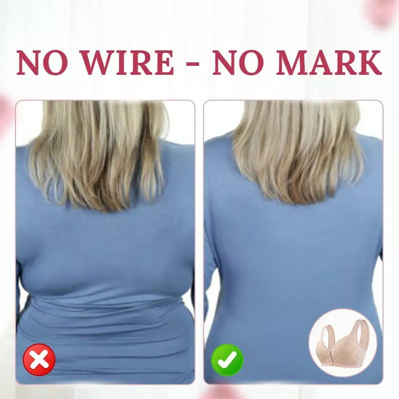 Wireless Lace Front Closure Bra: Stop Wrestling With Back Hooks