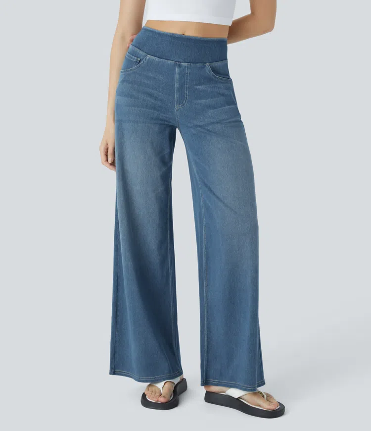 Mel™ High-Waist Komfort-Jeans – Der perfekte Mix aus Komfort und Stil!
