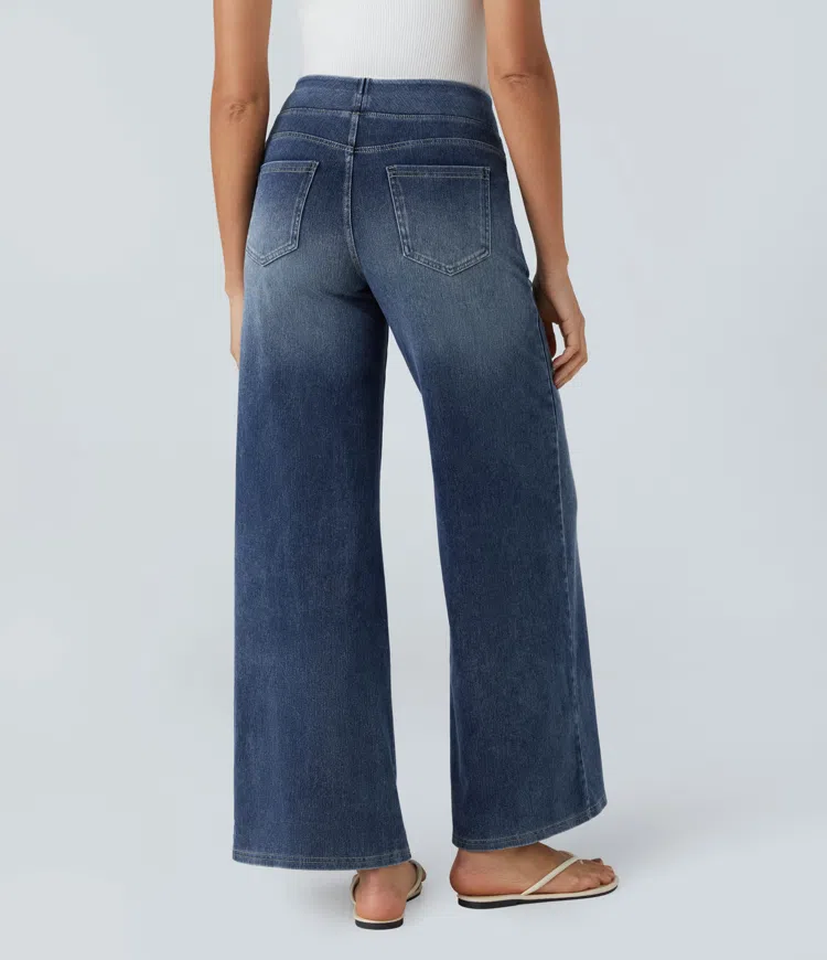 Mel™ High-Waist Komfort-Jeans – Der perfekte Mix aus Komfort und Stil!