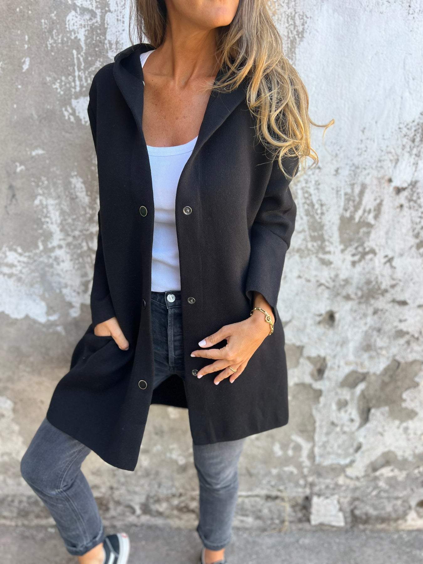 Mona™ Lässige Kapuzenjacke – Ihr neues Lieblingsstück für mehr Komfort und Stil